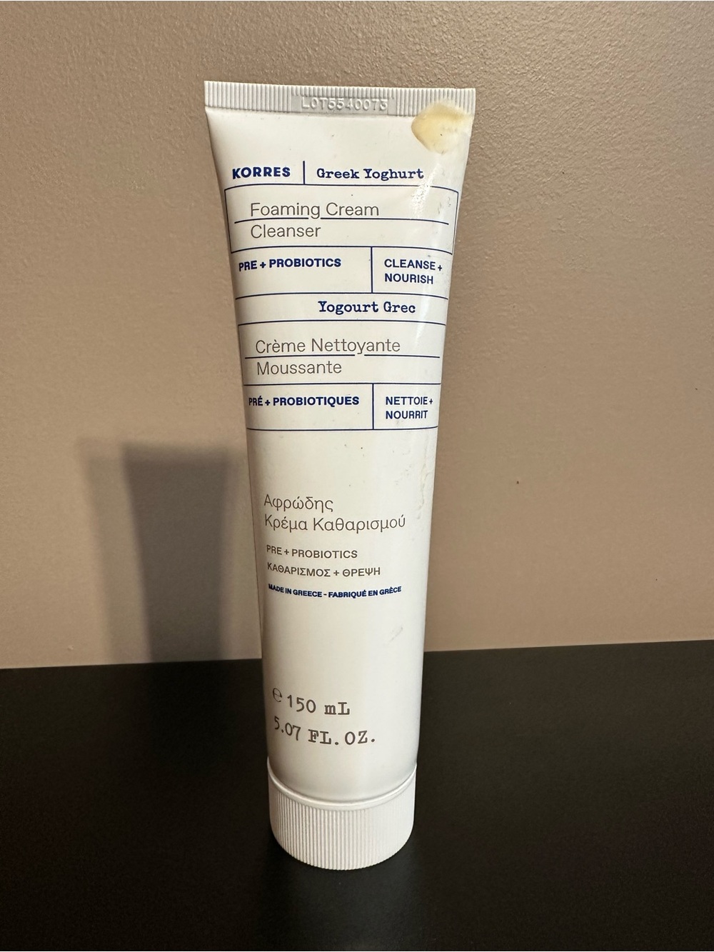 Korres Greek Yoghurt Foaming Cream Cleanser - White